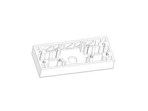 OneLine connector TUBE 060225-1200 Белый