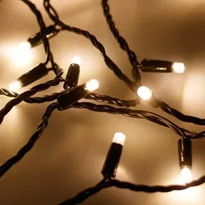 Светодиодная гирлянда ARD-STRING-CLASSIC-10000-BLACK-100LED-STD WARM (230V, 7W) (Ardecoled, IP65, 1 год)