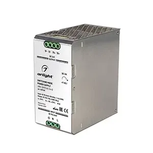 Блок питания ARV-DRP240-24-B (24V, 10A, 240W, PFC) (Arlight, IP20 Металл, 5 лет)