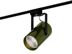 Трековый светильник HOKASU Tube Clip TR4 (85-160/ral9005 – 40w/5098/38deg)
