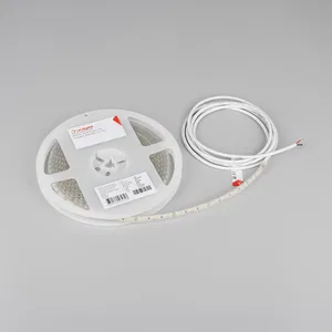 Лента герметичная RTW-PU-A120-10.5mm 24V White6000 (16.8 W/m, IP68, Wire 2m, 5m) (Arlight, -)