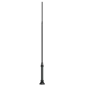 Опора фланцевая OXOR-OT3-DE-D160-L4000 (BK) (Arlight, Сталь)