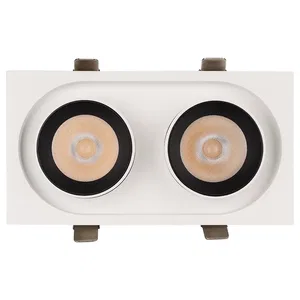 Светильник LGD-PULL-S100x200-2x10W Warm3000 (WH, 20 deg) (Arlight, IP20 Металл, 3 года)