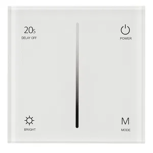 Панель SMART-P36-DIM-IN White (230V, 1.2A, TRIAC, Sens, 2.4G) (Arlight, IP20 Пластик, 5 лет)