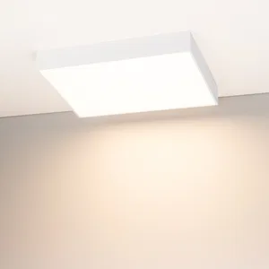 Светильник SP-QUADRO-S500x500-50W Warm3000 (WH, 120 deg, 230V) (Arlight, IP40 Металл, 3 года)
