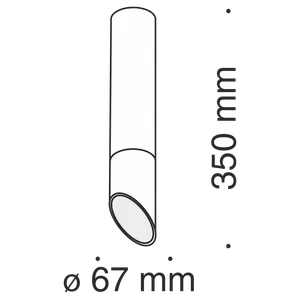 Потолочный светильник Technical C026CL-01B