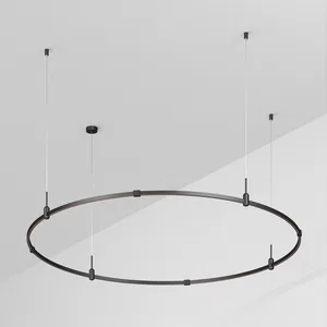 Основание ART-APRIORI-ROUND-HANG-R1500 (BK) (Arlight, IP20 Металл, 3 года)