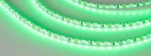 Лента RT-A120-5mm 12V Green (9.6 W/m, IP20, 2835, 5m) (Arlight, узкая)