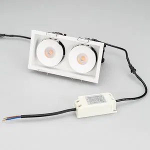 Светильник CL-SIMPLE-S148x80-2x9W Day4000 (WH, 45 deg) (Arlight, IP20 Металл, 3 года)