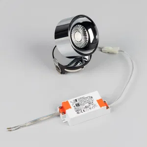 Светильник SP-PLURIO-BUILT-R77-9W Warm3000 (BK-CHR, 36 deg, 230V) (Arlight, IP20 Металл, 3 года)