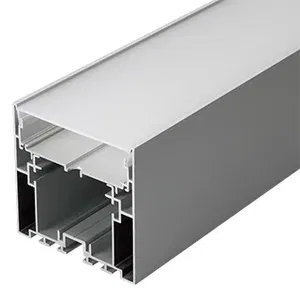 Профиль с экраном S2-LINE-7977-2500 ANOD+OPAL (Arlight, Алюминий)