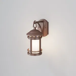 Уличный настенный светильник Outdoor O031WL-01BR