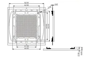 Мощный светодиод ARPL-200W-BCB-7080-PW (7000mA) (Arlight, -)