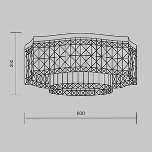 Потолочный светильник Maytoni DIA005CL-10G