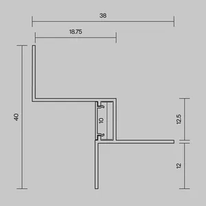 Профиль Led Strip 636024