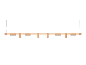Подвесной светильник HOKASU PL9 (GOLD/3000mm – D55/140mm/3K/60W/38deg)