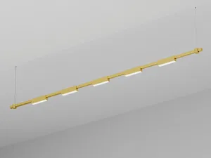 Подвесной светильник HOKASU PL11 (GOLD/2500mm – 200mm/LT70/3K/30W/120deg)
