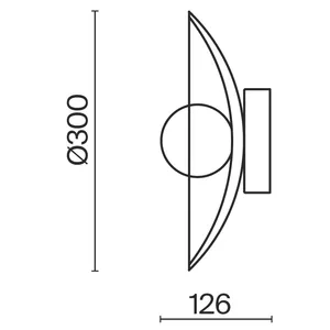 Настенный светильник (бра) Freya FR5589WL-01T1