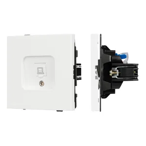 Механизм компьютерной розетки SCT-TENDO-MPC1-SFPL-WH (RJ-45, CAT6) (Arlight, Матовый белый)
