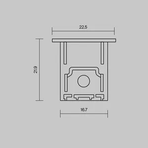 Комплектующие для профиля Led Strip 642051