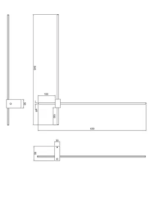 Настенный светильник (бра) Technical C070WL