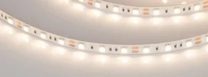 Лента RT-B60-10mm 12V Warm3000 (14.4 W/m, IP20, 5060, 5m) (Arlight, 14.4 Вт/м, IP20)