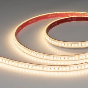 Лента герметичная RTW-PS-A140-12mm 24V Warm3500 (4-18 W/m, IP67, 5m) (Arlight, CRI>90)
