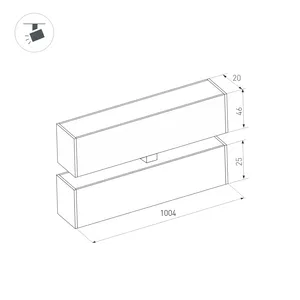 Светильник MAG-FLAT-FOLD-25-S1004-30W Day4000 (BK, 100 deg, 24V) (Arlight, IP20 Металл, 5 лет)
