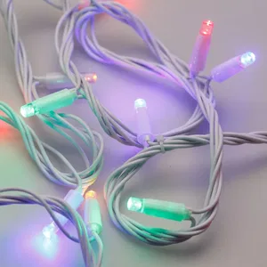 Светодиодная гирлянда ARD-STRING-CLASSIC-10000-WHITE-100LED-LIVE RGB (230V, 7W) (Ardecoled, IP65, 1 год)