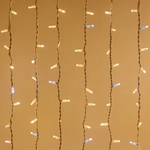 Светодиодная гирлянда ARD-CURTAIN-PRO-2000x3000-WHITE-760LED-FLASH WARM/WHITE (230V, 70W) (Ardecoled, IP65)