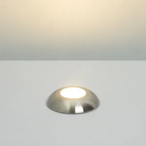 Накладка ART-DECK-CAP-DOME-R50 (SL, STEEL) (Arlight, Металл)