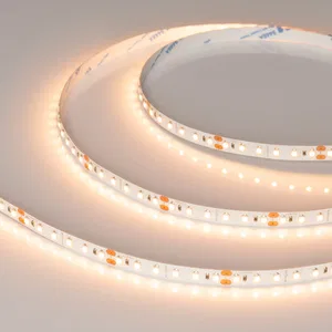 Лента NT-A120-8mm 24V Warm2400 (9.6 W/m, IP20, 3528, 5m) (Arlight, Открытый)