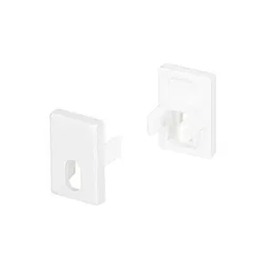 Заглушка SL-MINI-8-H12 WHITE с отверстием (Arlight, Пластик)