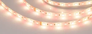 Лента RTW-SE-B60-10mm 24V RGBW-Warm (14.4 W/m, IP65, 5060, 5m) (Arlight, Открытый)