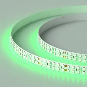 Лента RT 2-5000 24V Green 2x2 (3528, 1200 LED, LUX) (Arlight, 19.2 Вт/м, IP20)