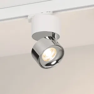 Светильник SP-PLURIO-TRACK-4TR-R77-9W Day4000 (WH-CHR, 36 deg, 230V) (Arlight, IP20 Металл, 3 года)