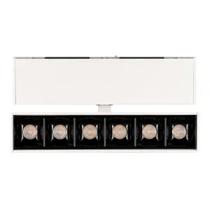 Светильник MAG-LASER-FOLD-45-S160-6W Warm3000 (WH, 15 deg, 24V) (Arlight, IP20 Металл, 5 лет)