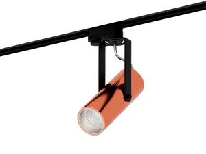 Трековый светильник HOKASU Tube Clip TR4 (85-160/ral9005 – 40w/5098/38deg)