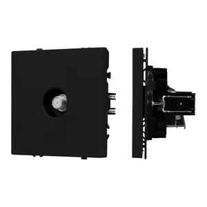 Механизм спутниковой розетки SCT-NOBE-MST1-SFPL-BK (SAT) (Arlight, Черный оникс)