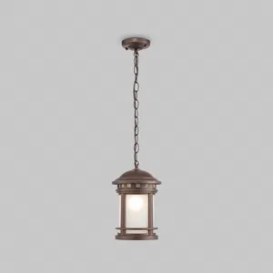 Уличный подвесной светильник Outdoor O031PL-01BR