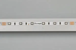 Лента MINI-60-24V RGB 5mm (3535, 5m, LUX) (Arlight, 6 Вт/м, IP20)