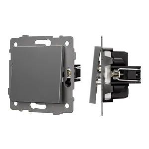 Механизм выключателя одноклавишный проходной SWT-MKP1-PL-GR-V (250V, 10A) (Arlight, -)