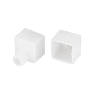 Заглушка WPH-FLEX-1616 WHITE с отверстием (Arlight, Силикон)