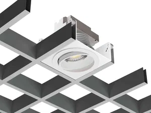 Светильник HOKASU DOT Grilyato-100 Spin (RAL9003/38deg — 5K/20W)