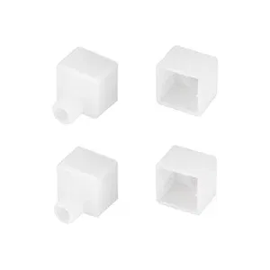 Заглушка WPH-FLEX-1616 WHITE с отверстием (Arlight, Силикон)