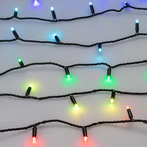 Светодиодная гирлянда ARD-STRING-CLASSIC-10000-BLACK-95LED-LIVE RGBW-DMX (24V, 10W) (Ardecoled, IP65, 1 год)