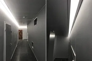 Световой профиль HOKASU 125/75 WALL S с рассеивателем