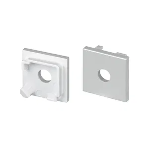 Заглушка SL-KANT-H16-S10 SQUARE с отверстием (Arlight, Пластик)