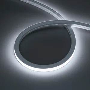 Лента герметичная HORIZON-3D-А120-12x12mm 24V White6000 (12 W/m, IP67, 5m, wire x1) (Arlight, Вывод боковой, 5 лет)