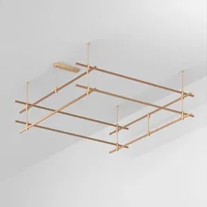 Основание ART-APRIORI-QUADRAT-2-ROD-400-2000x2000 (GD) (Arlight, IP20 Металл, 3 года)